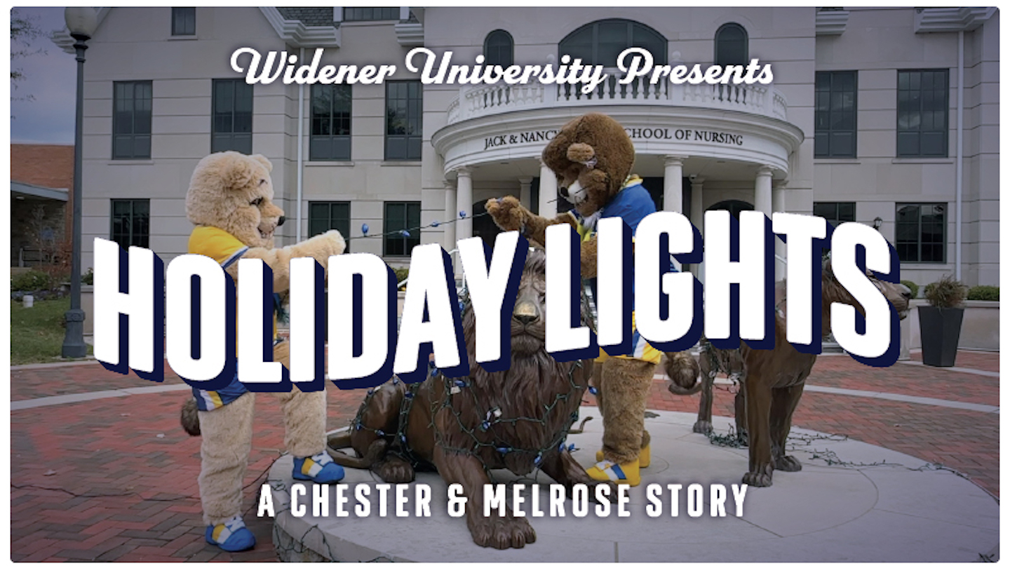 Widener Holiday Lights Video Cover 2025