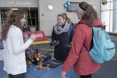 Students engage with office of career design and development