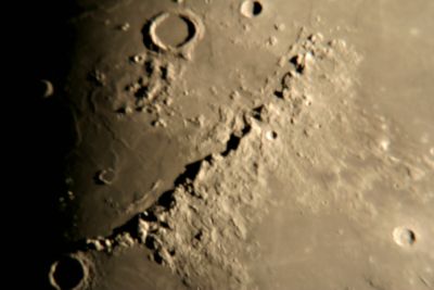 Lunar Apennine Mountains