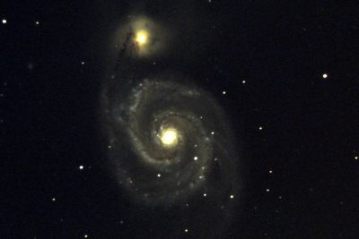 M51 Whirlpool Galaxy in Ursa Major