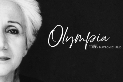Main character face Olympia title screen