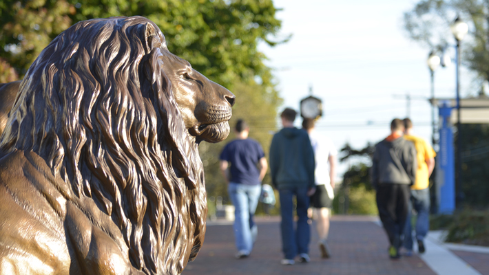 Students Walking Behind the Pride 710x400 Students Walking Behind the Pride
