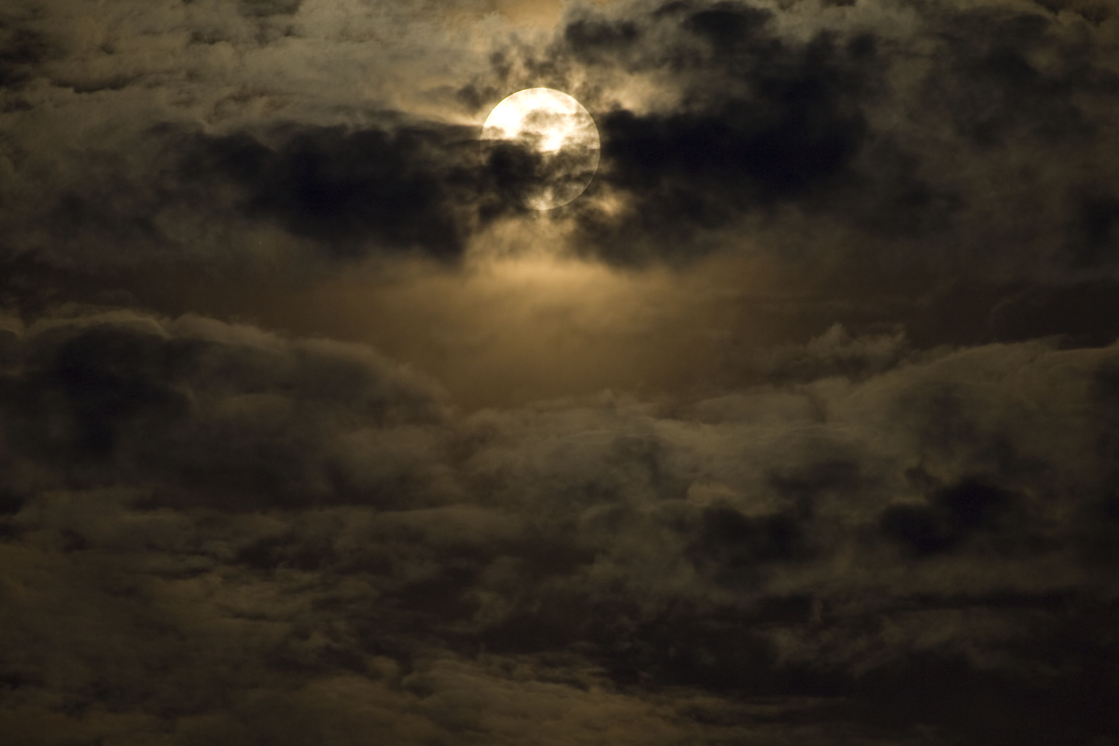 Spooky moon