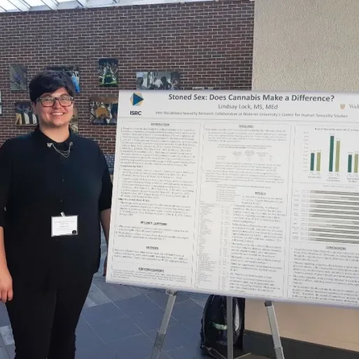 Li Lock presented their findings to Widener peers and faculty.