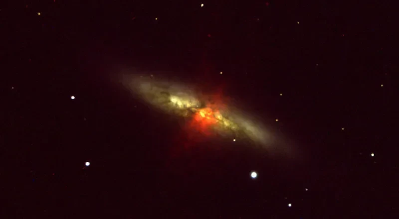 M82 Exploding Galaxy in Ursa Major