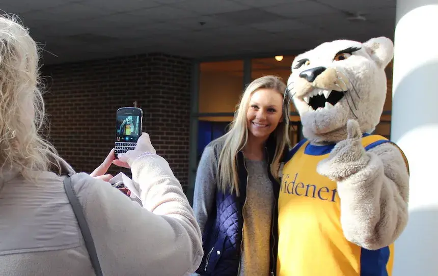 accepted students day mascot