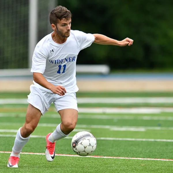 widener soccer player