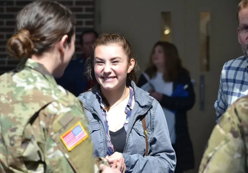 rotc student and accepted student