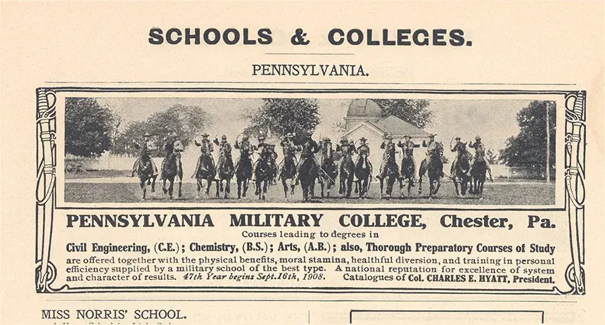 1892 advertisement for PMC