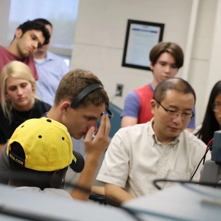 Engineering camp for high school students