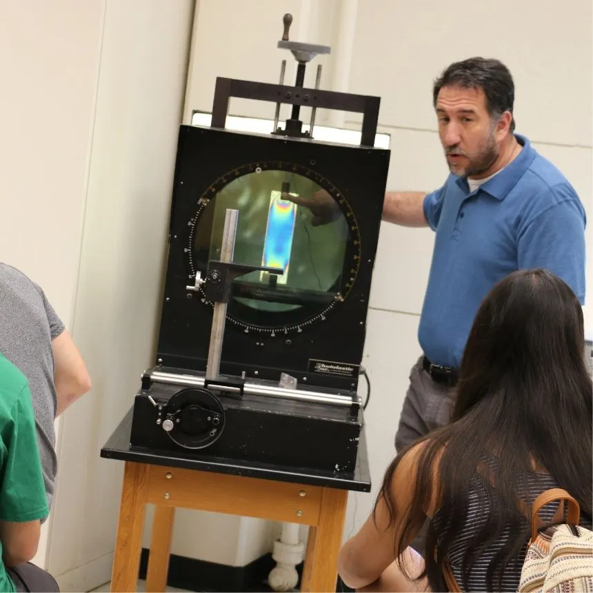 Engineering camp for high school students, mechanical engineering