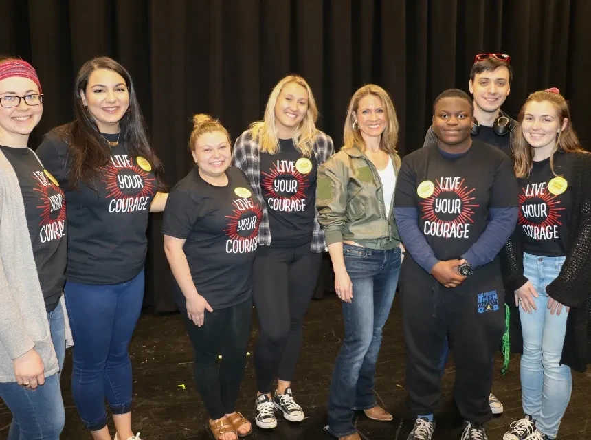 Courage Day courage pledge students