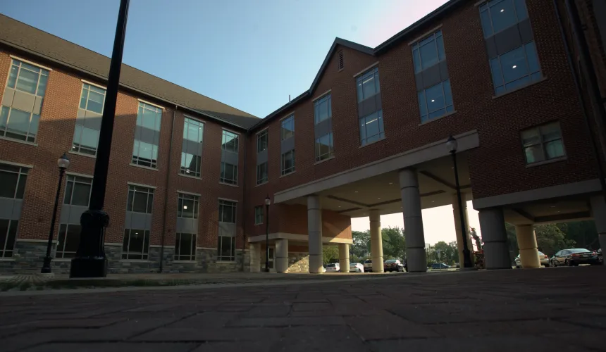 Harris Hall Courtyard 