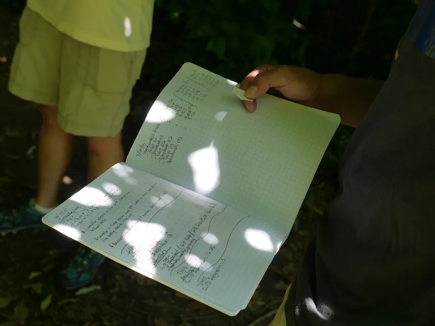 research at arboretum