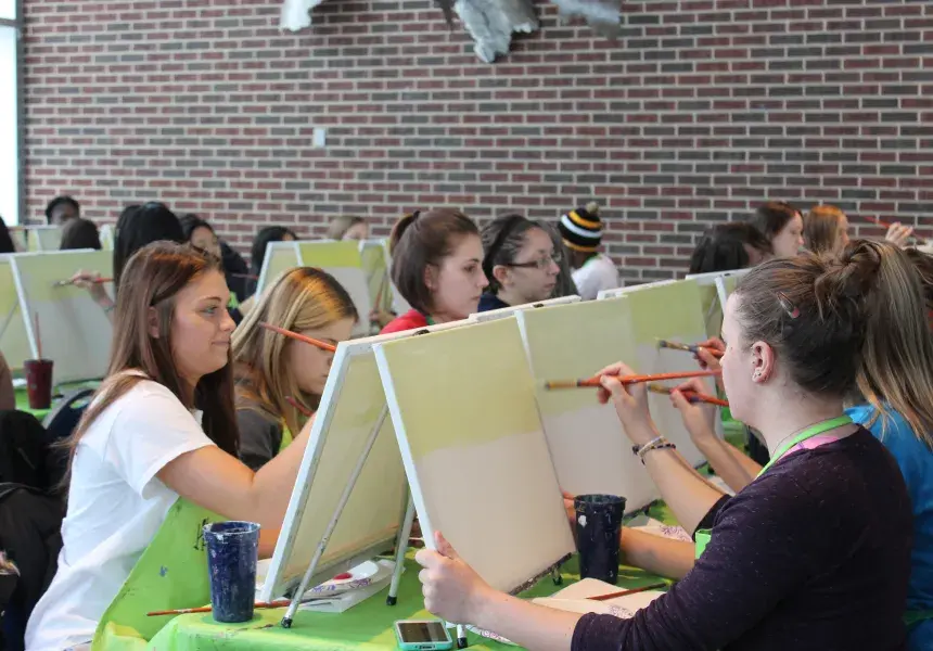 Student Painting Activity