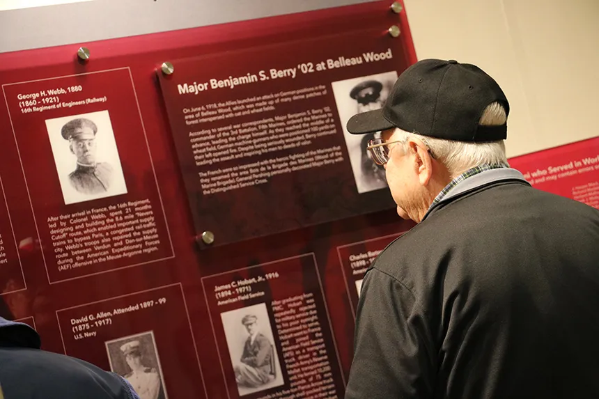 PMC Museum WWI Exhibit 