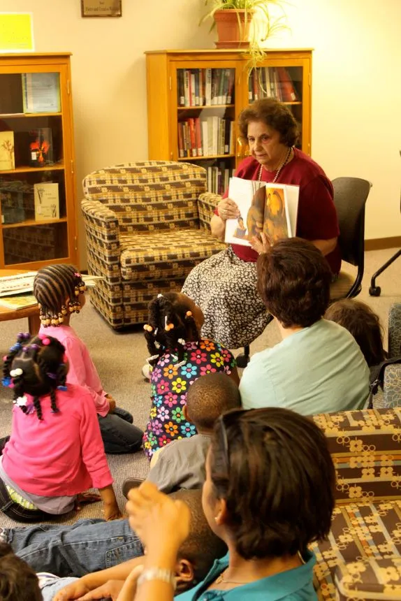 Reading to CDC kids