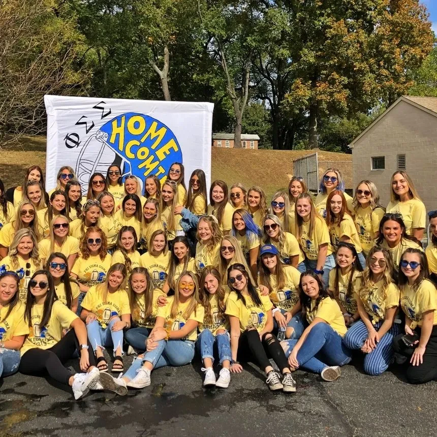 Sorority at Homecoming