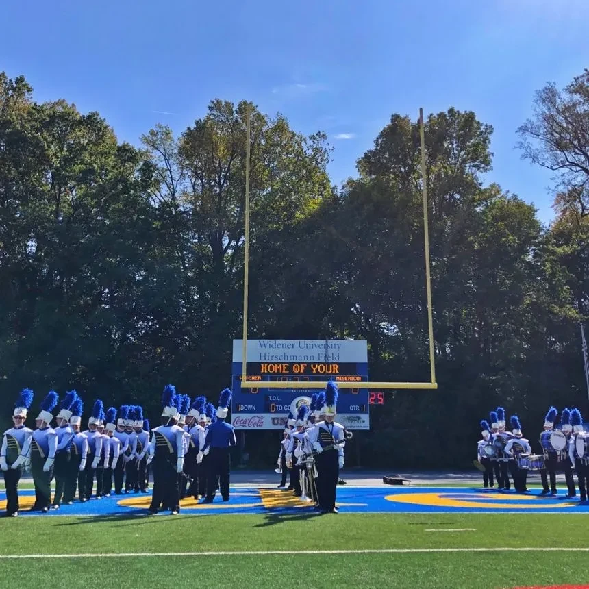 Marching Band at Homecoming