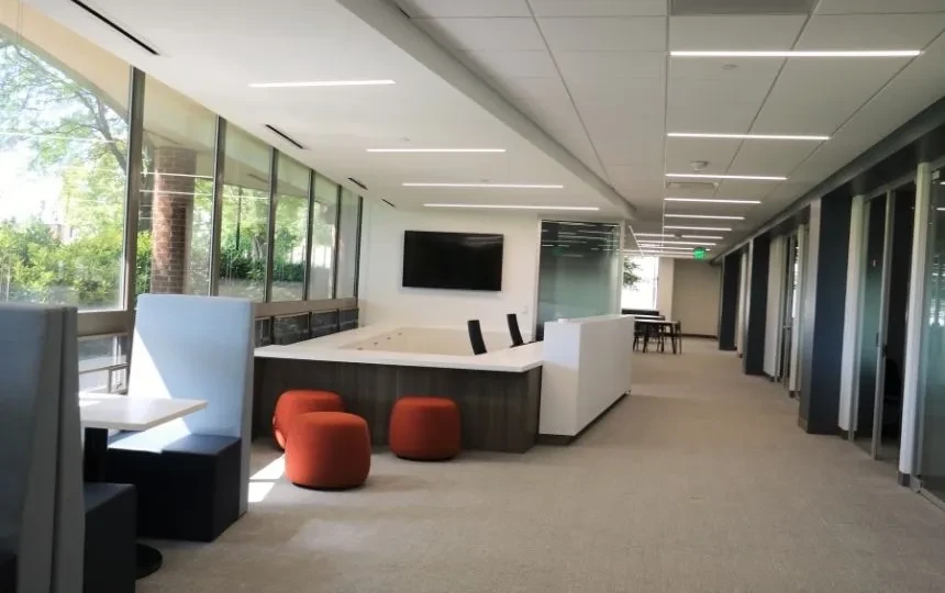 Inside the brand new academic suite in ACN