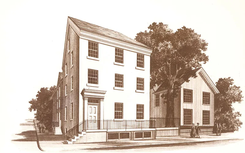 Illustration of the Bullock School