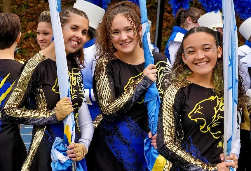 Widener color guard fall
