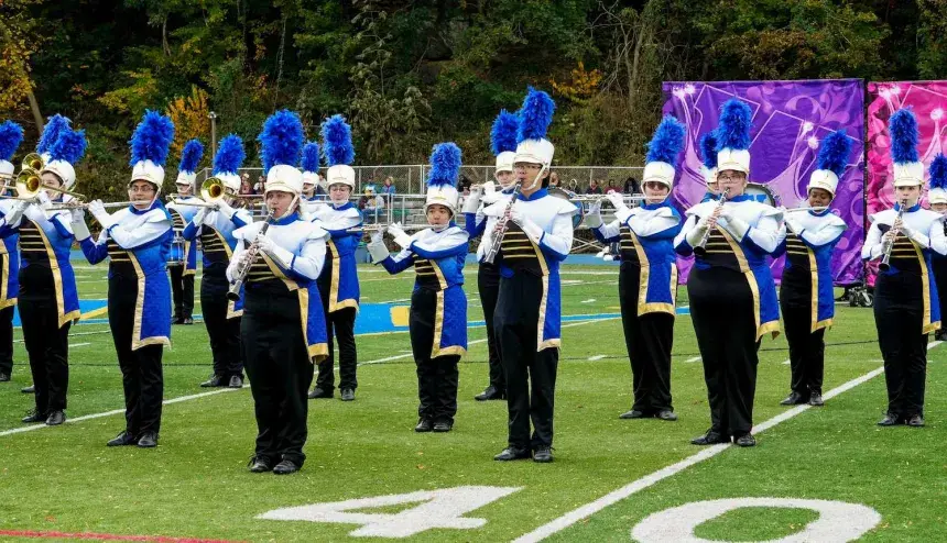 marching band football field