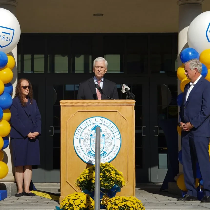 Paul Beideman, chair of the board of trustees.