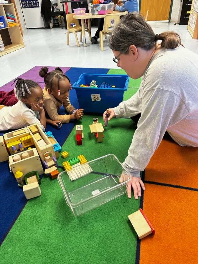 CDC students playing