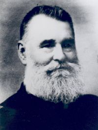 Black and white photo of Colonel Theodore Hyatt