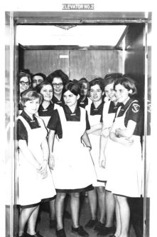 Nursing students in 1970