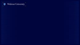 Widener Logo Zoom Background