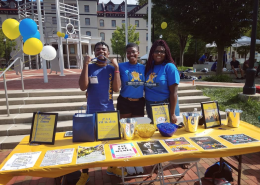 Priscilla Adenugba at the Pride Activities Council's annual Welcome Back Bash