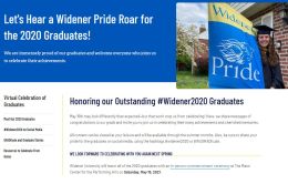 An image of the 2020 commencement digital hub