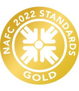 A gold seal reads "NAFC 2022 Standards Gold"