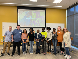 Attendees of the Harlem Renaissance mini-camp