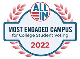 ALL IN's Most Engaged Campus for College Student Voting