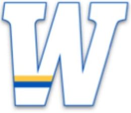 The Widener W athletics logo