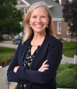 President Stacey Robertson head shot outdoors
