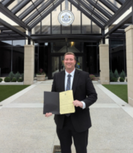 Dennis Tuohy, '22L Delaware Law grad
