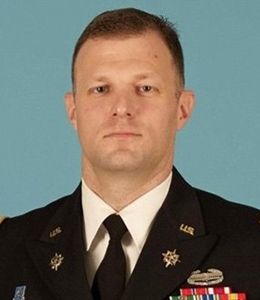 Headshot of Lt. Col. William Atwell in dress uniform
