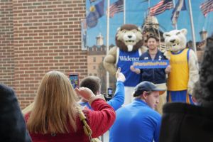 Mascot student photo