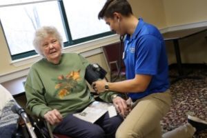 Physical therapy students 300x200 PT student community engagement