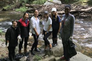 Nursing Students Visit Taylor Arboretum