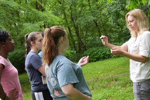 student faculty research at arboretum