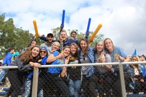 Widener Homecoming Football Game Students
