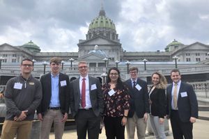 Students in Harrisburg