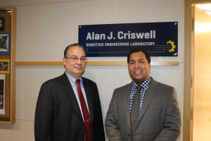 Criswell's generous support creates a lasting impact on the robotics program.