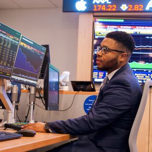 Business student in money club