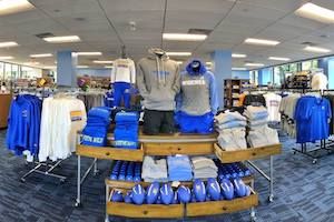 Widener bookstore with shirts sweatshirts hats and more
